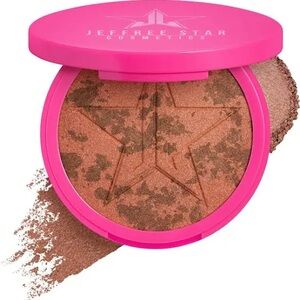 NIB Jeffree Star Skin Frost Highlighting Blush in Truffle Alibi Full Size